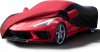 1997-2004 C5 Corvette Heavy Duty Exterior All Weather Waterproof Outdoor Car Cover Red/Black
