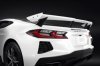 2020-2025 C8 Corvette GM Next Gen High Wing Spoiler Arctic White