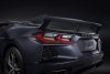 2020-2024 C8 Corvette GM Next Gen High Wing Spoiler Dark Shadow Gray