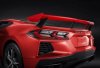 2020-2025 C8 Corvette GM Next Gen High Wing Spoiler Torch Red