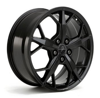 2020 C8 Corvette Next Gen Trident Genuine GM Wheels Set Gloss Black