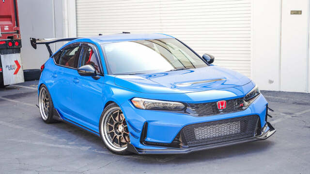 2023-2025 Honda Civic FL5 Type R APR Carbon Fiber Front Air Dam Lip Splitter