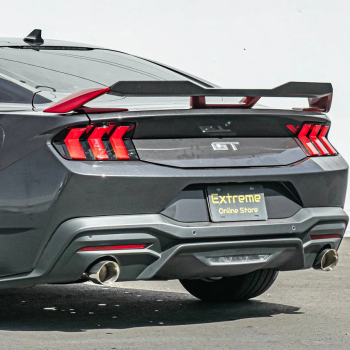 2024 Mustang Carbon Fiber GT Performance Wing Rear Gurney Flap Spoiler