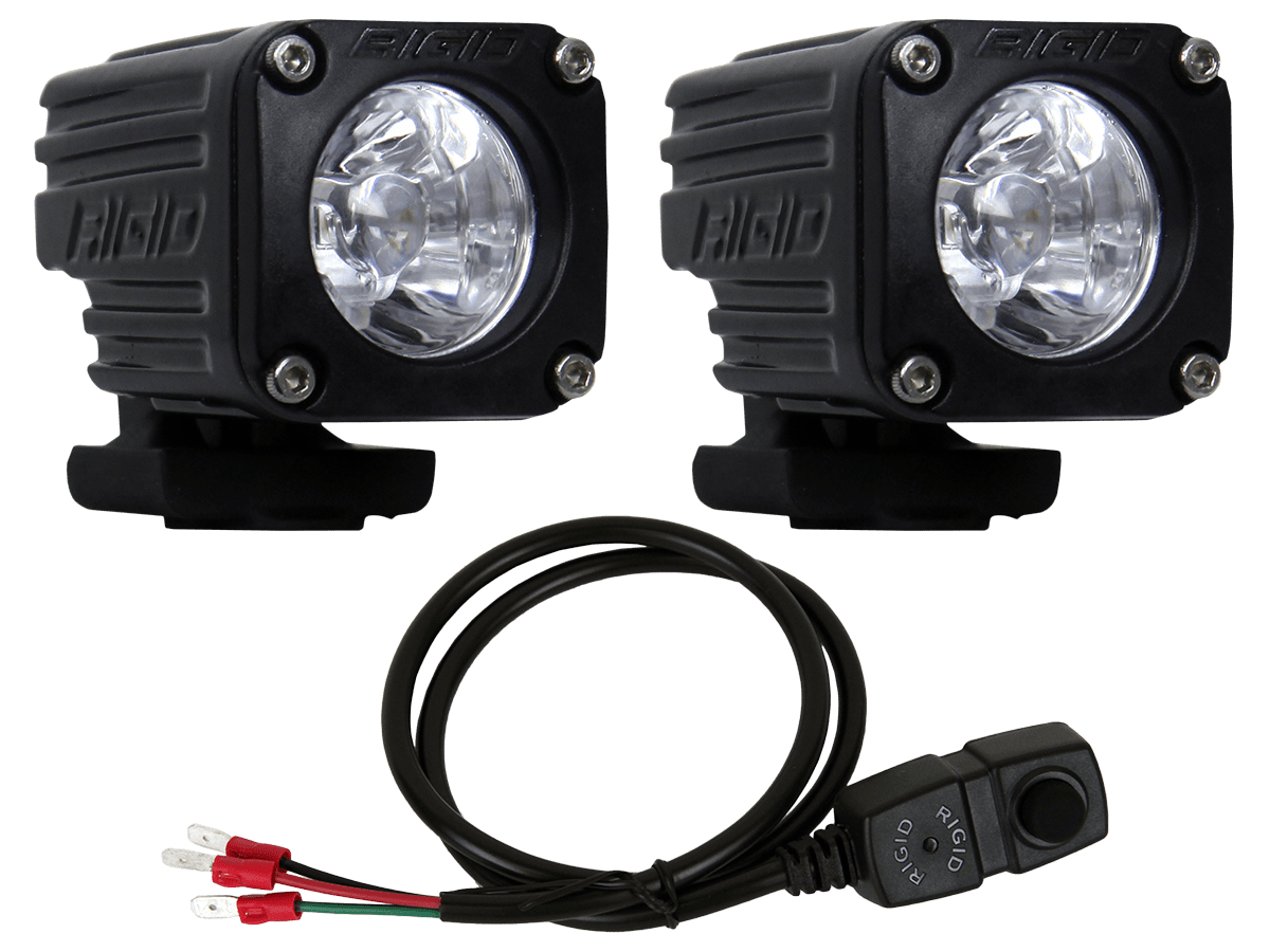 Spot Motorcycle Kit High/Low Ignite RIGID Lighting 20731