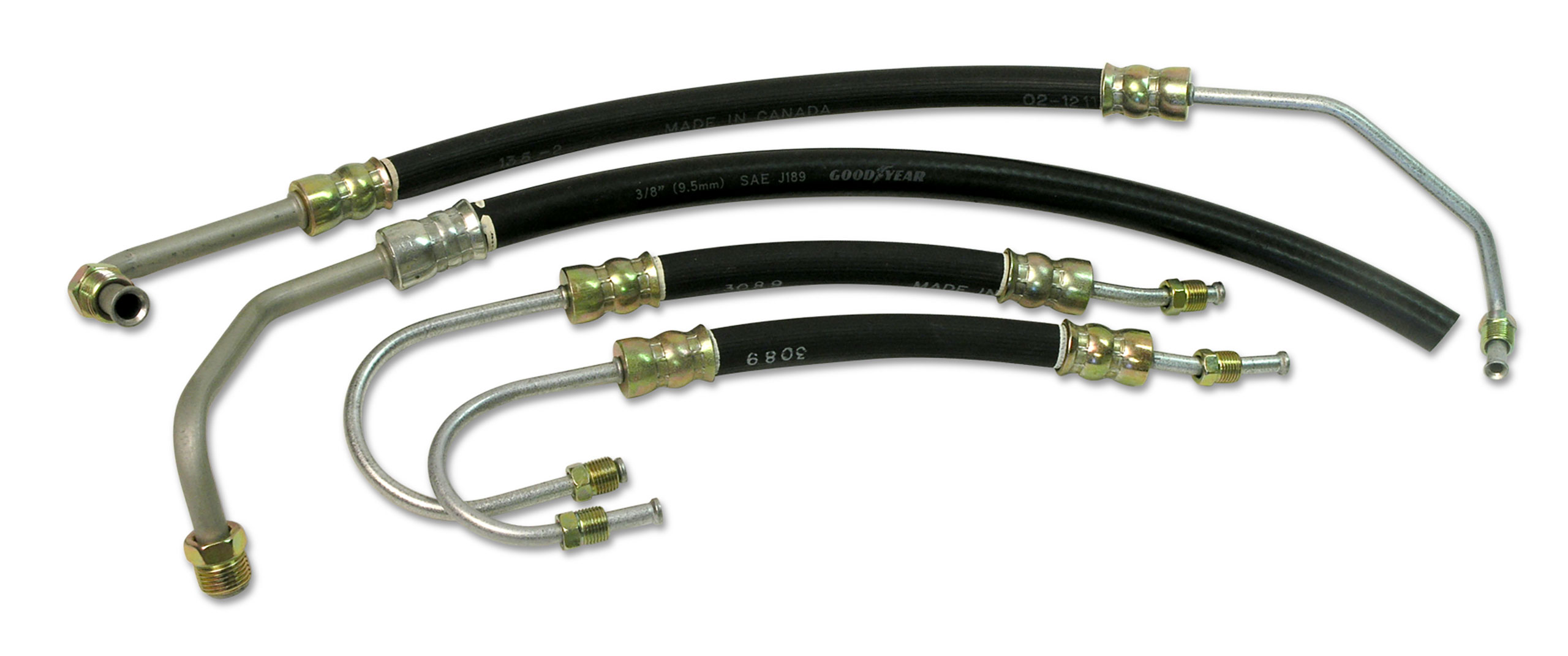 1965-1974 C3 Corvette Power Steering Hose Kit Big Block