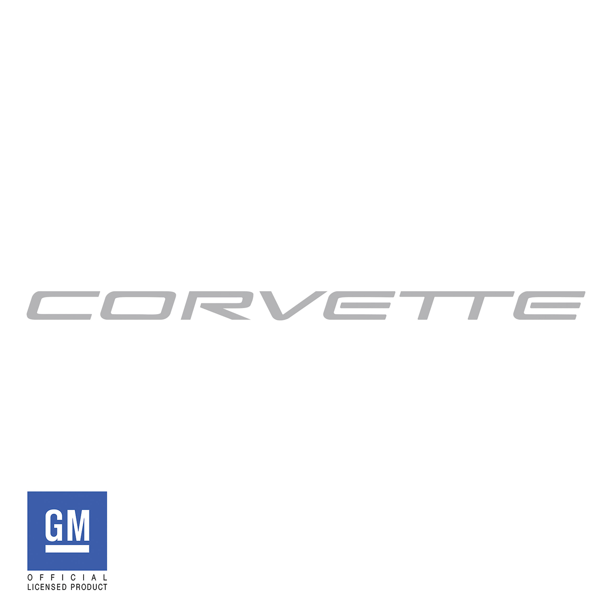 1997-2004 C5 Corvette Dash Air Bag Vinyl Lettering Kit - Gloss Silver