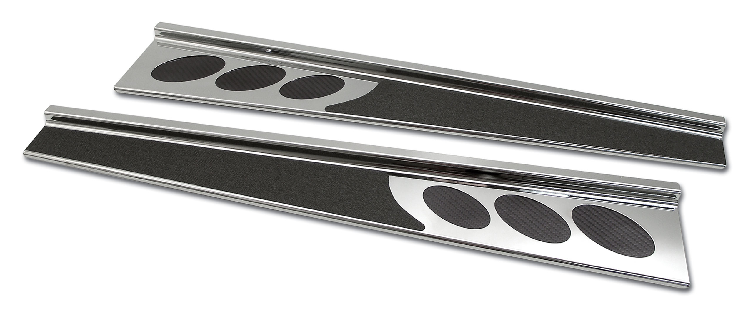 1997-2004 C5 Corvette Sill Covers Imperial Chrome