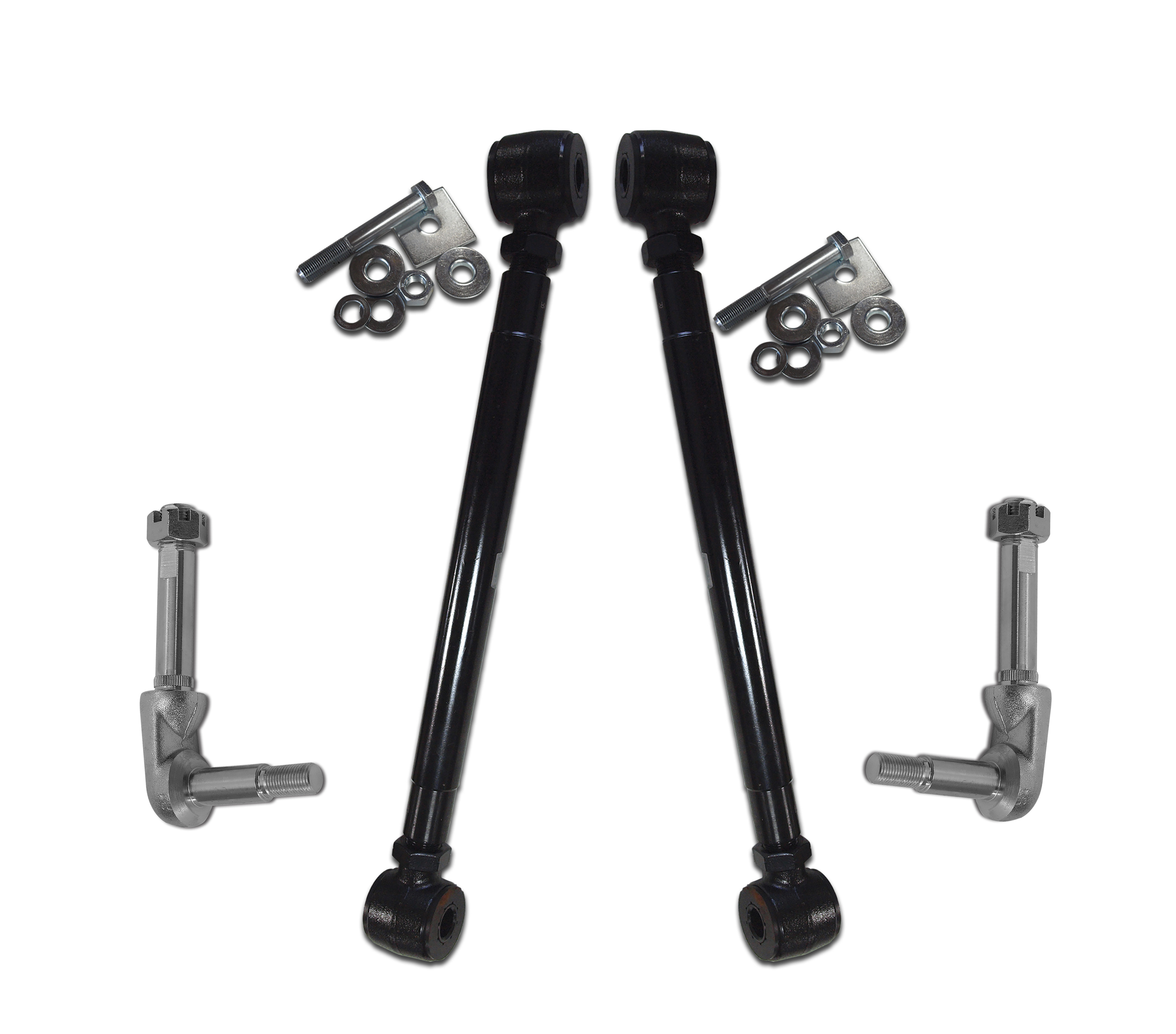 1980-1982 C3 Corvette Adjustable Strut Rod Set W/Polyurethane Bushings & New Shock Mounts