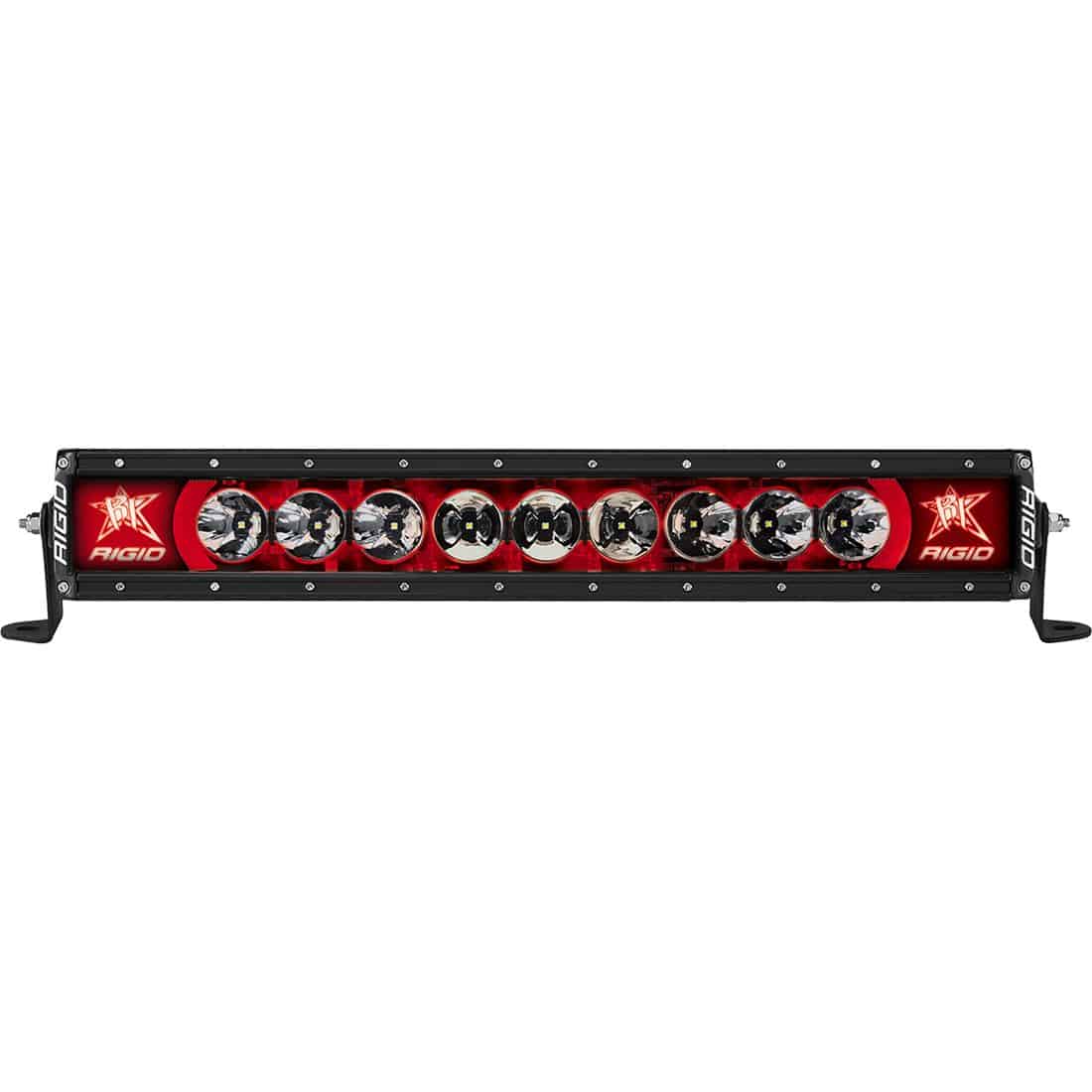 20 Inch Red Backlight Radiance Plus RIGID Lighting 220023