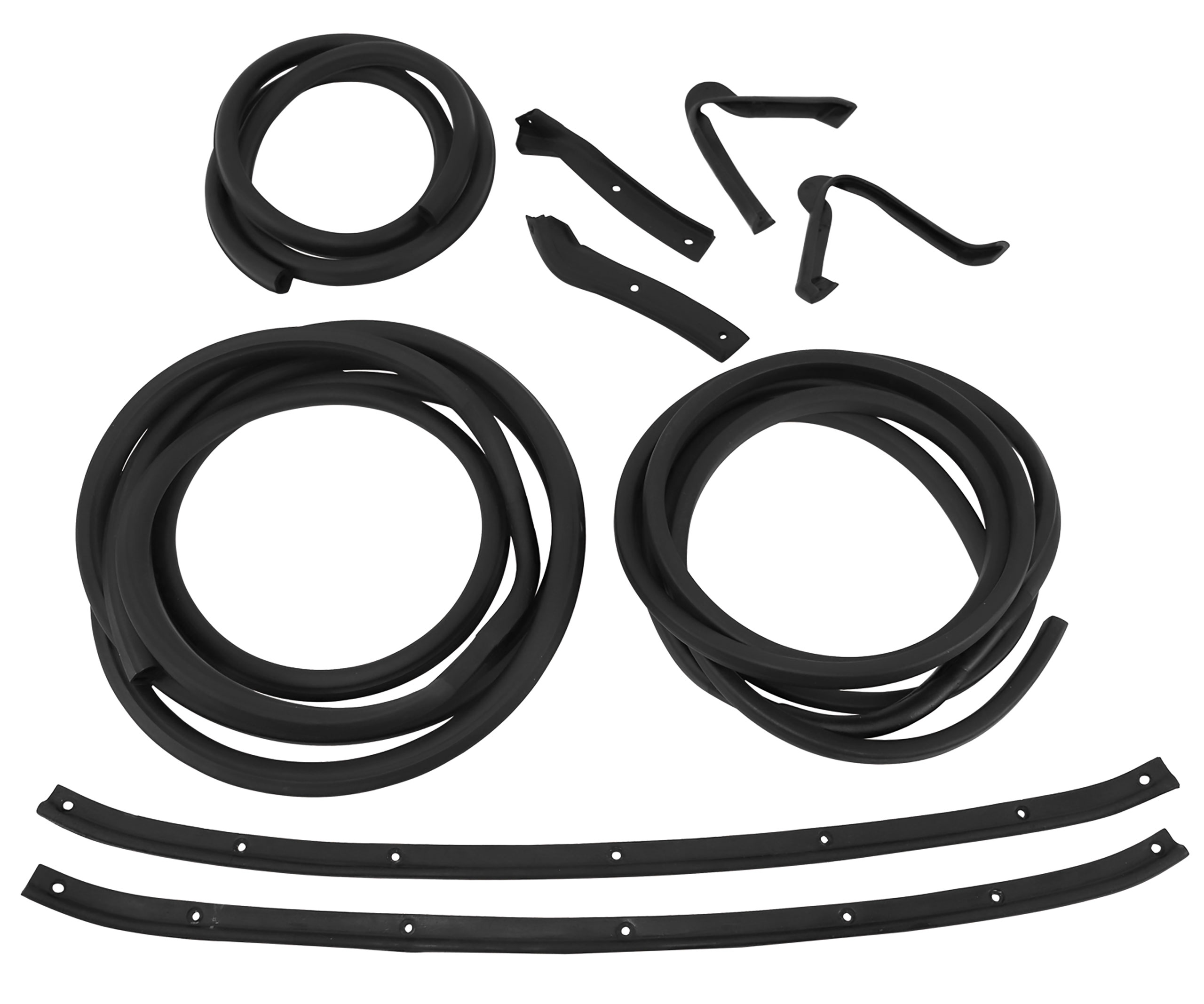 1963-1967 C2 Corvette Weatherstrip Kit - Body Coupe 9 Piece - USA