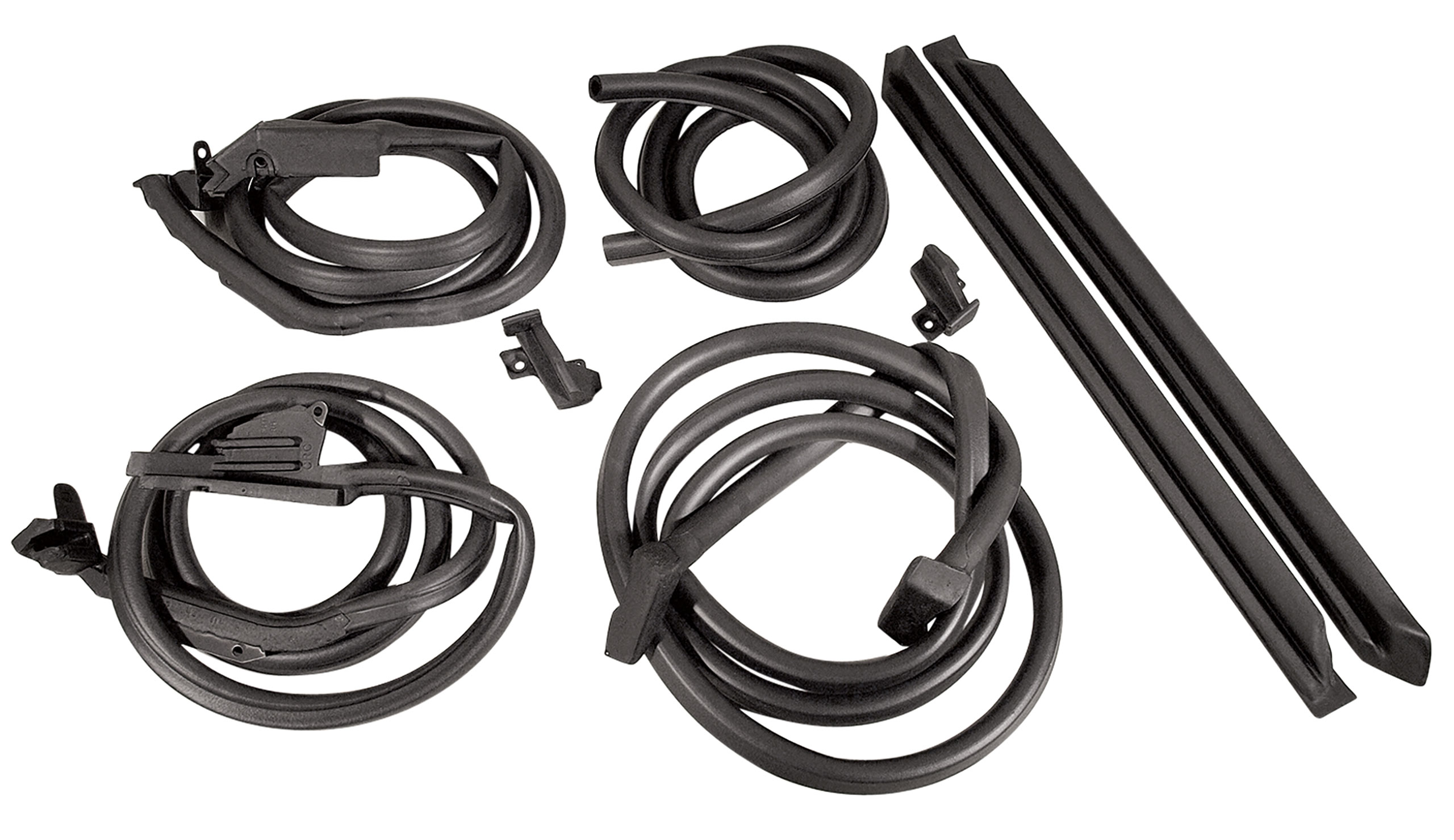 1973-1975 C3 Corvette Weatherstrip Kit - Body Convertible 8 Piece - USA