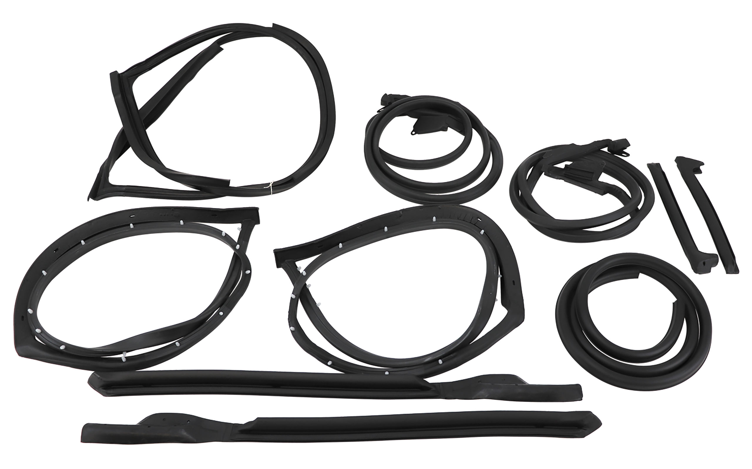 1970-1972 C3 Corvette Weatherstrip Kit - Body Coupe 10 Piece - USA