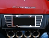 C7 Corvette Billet Rear License Plate Frame