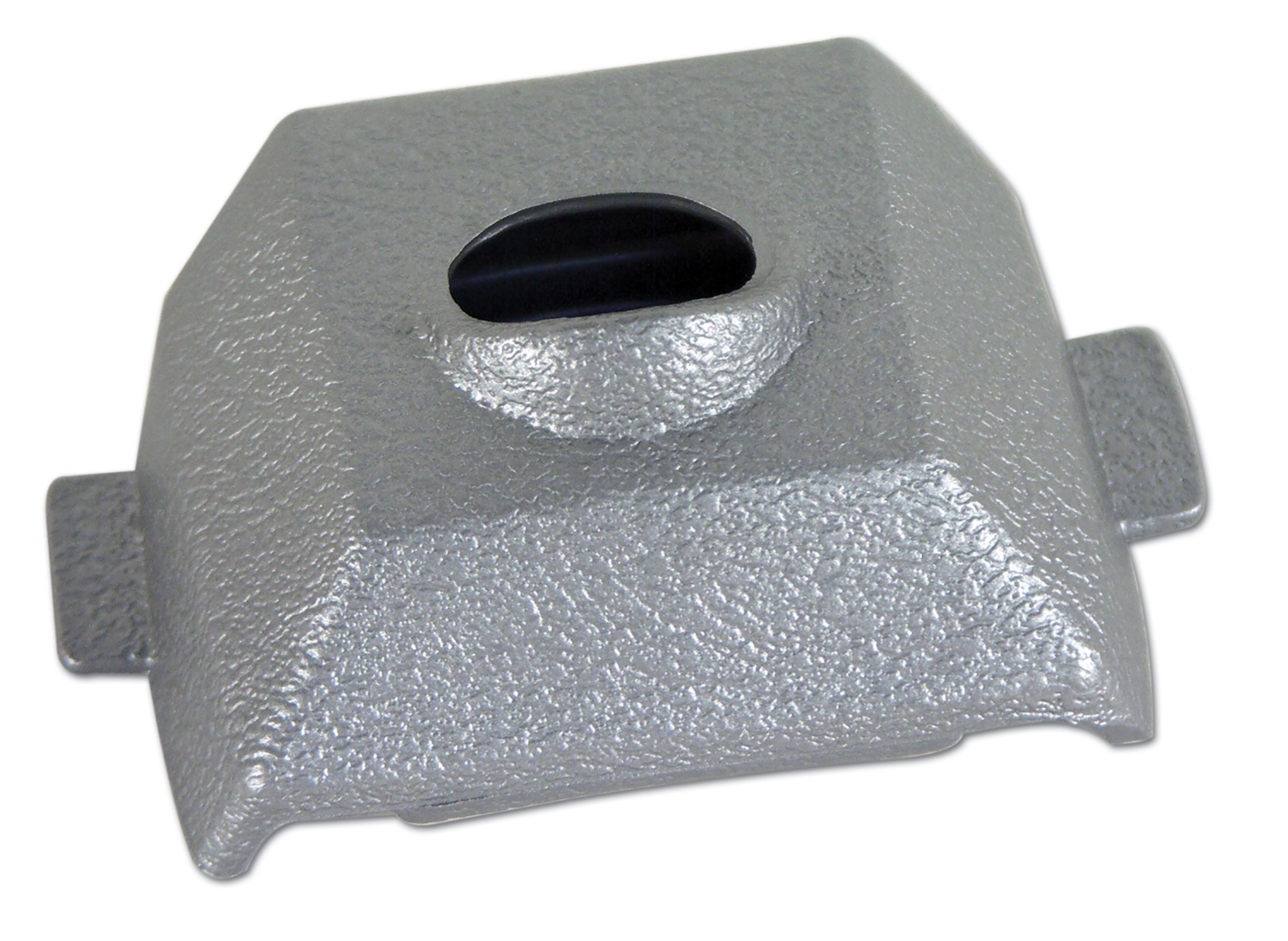 1974-1975 C3 Corvette Inside Mirror Bracket Cover Silver