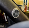 2015-2017 Ford Mustang Polished Tweeter Speaker Trim Kit 2pc