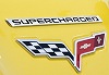 C6 Corvette Billet Supercharged Emblem