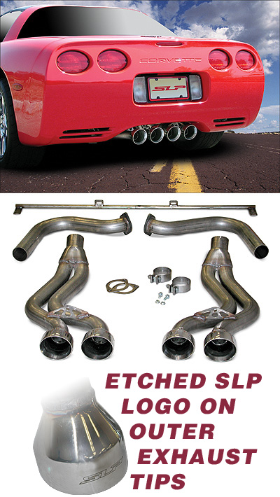 1997-2004 C5 Corvette SLP Loudmouth Exhaust System