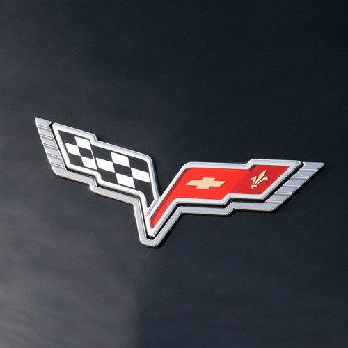 C6 Corvette Billet Emblem Surround