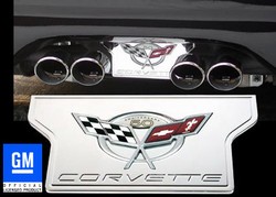 1997-2004 C5 Corvette Billet Exhaust Enhancer 50th