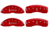 2007-2010 Lincoln Lincoln Star MGP Caliper Covers Red