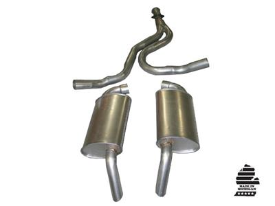 1978-1981 C3 Corvette Exhaust System - Converter Back