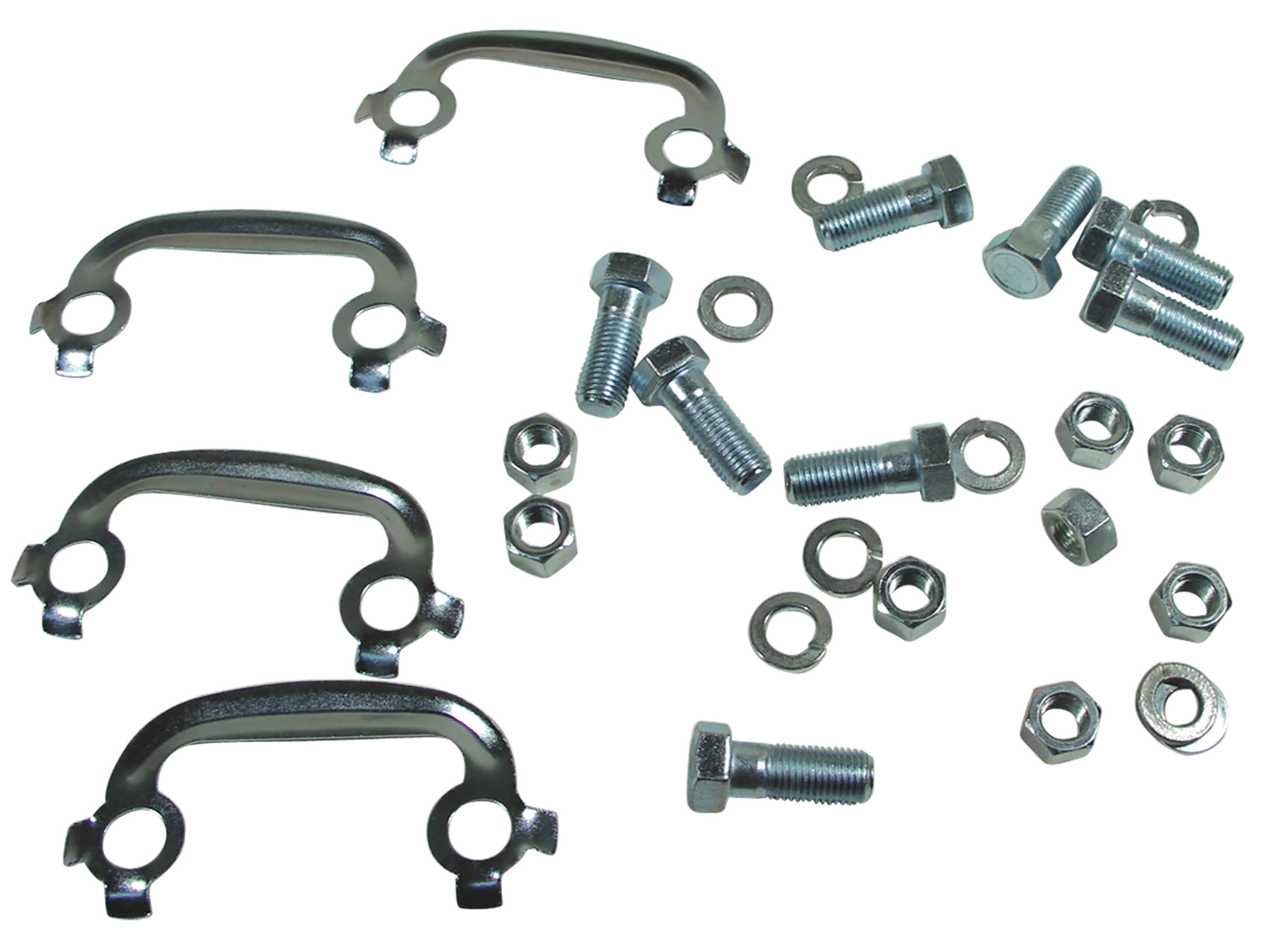 1963-1979 C3 Corvette Half Shaft French Locks & Hardware Kit