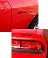 2009-2022 Dodge Challenger 3pc Fenders/Spoiler Decal Kit