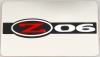 1997-2004 C5 Corvette Exhaust Plate ZO6 Logo