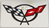 1997-2004 C5 Corvette Exhaust Plate 50th logo
