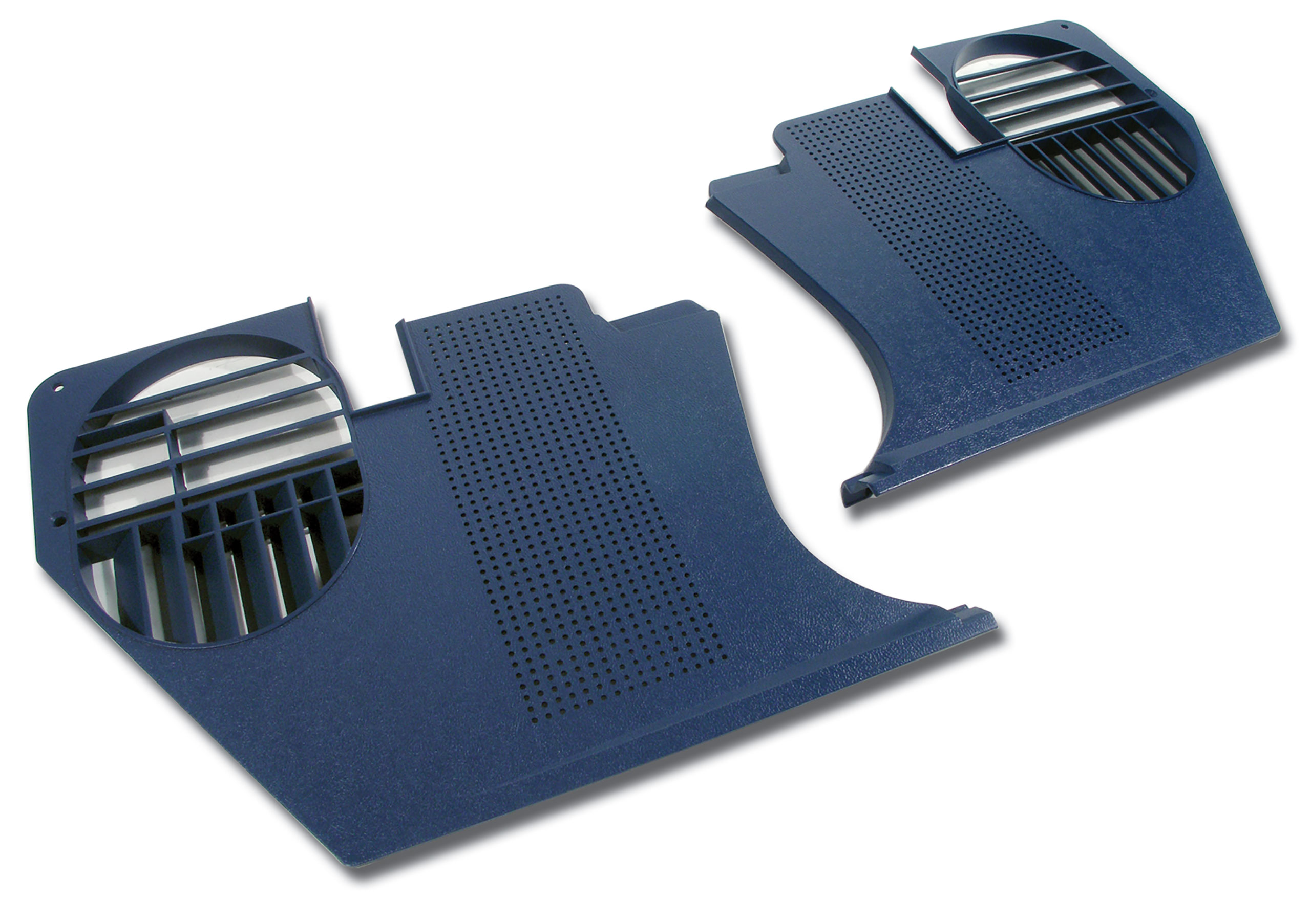 1968 C3 Corvette Kick Panels - Dark Blue