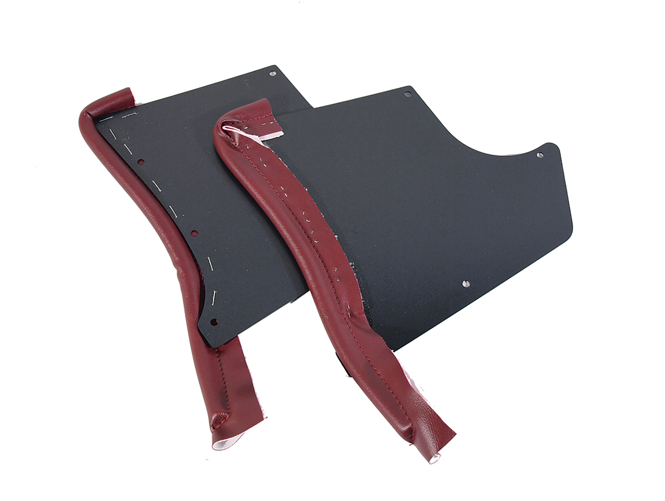 1965 C2 Corvette Kick Panels W/Windlace - Maroon