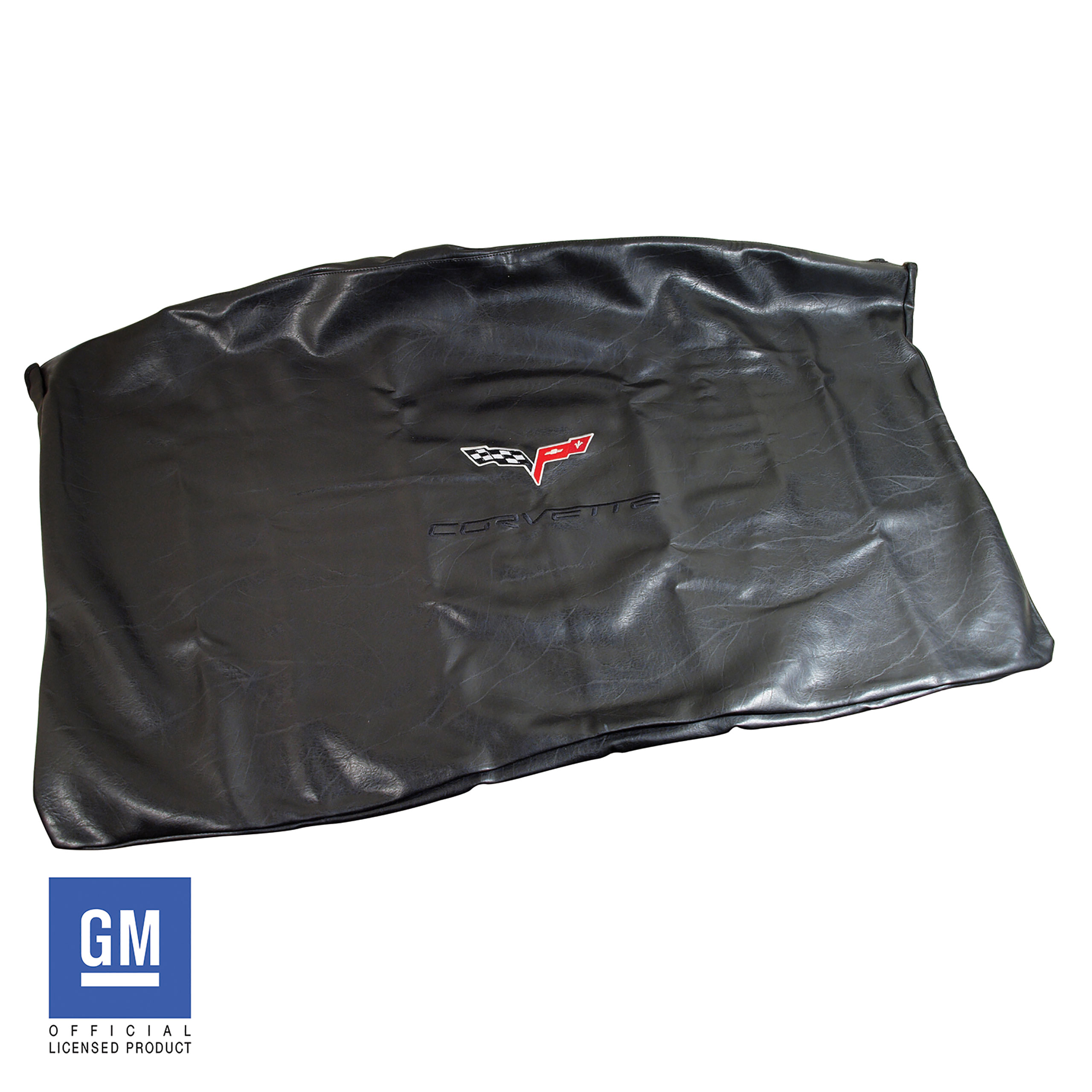 2005-2013 C6 Corvette Embroidered Top Bag Black W/Black C6 Logo