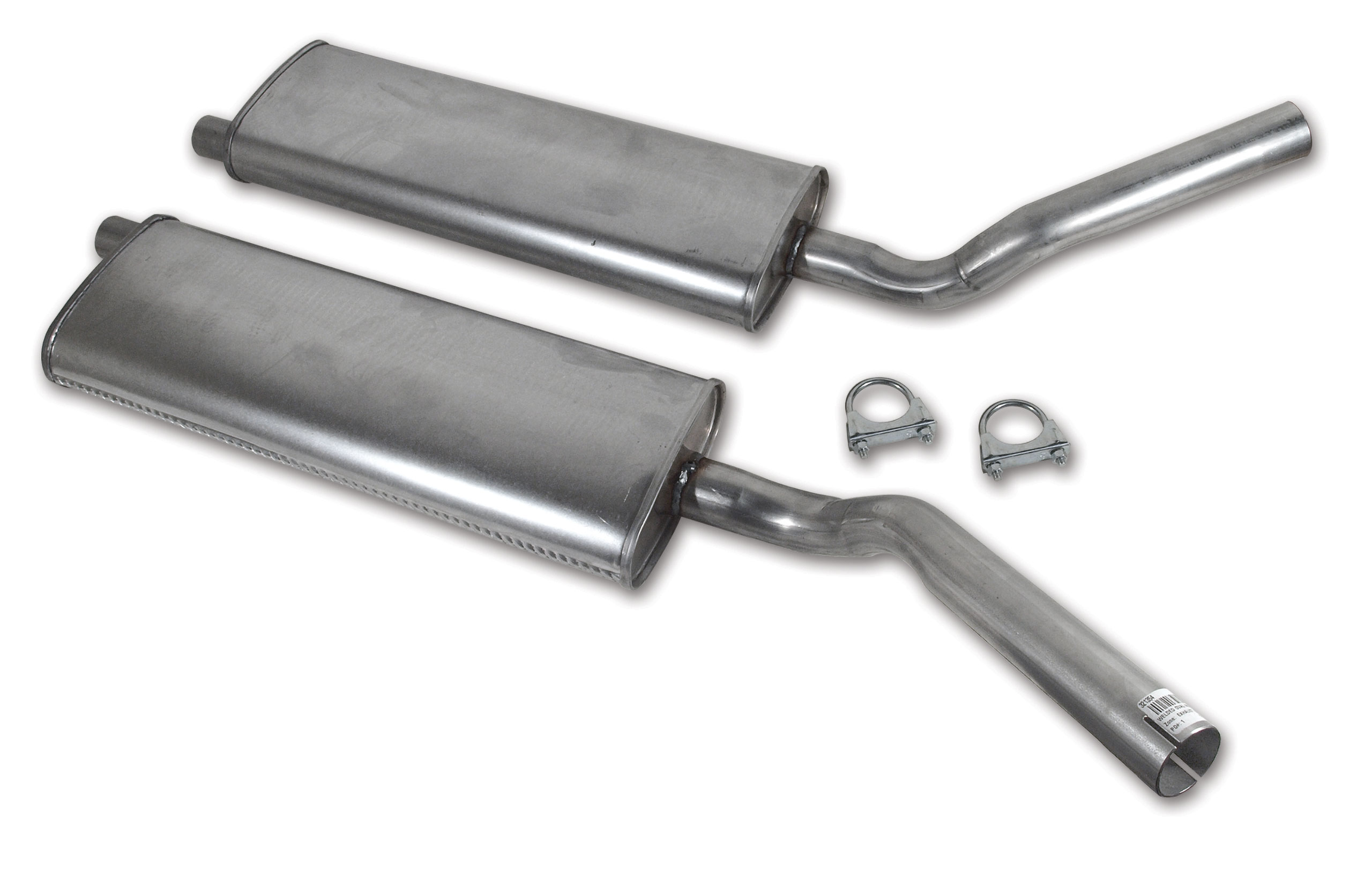 1956-1962 C1 Corvette Mufflers Oval