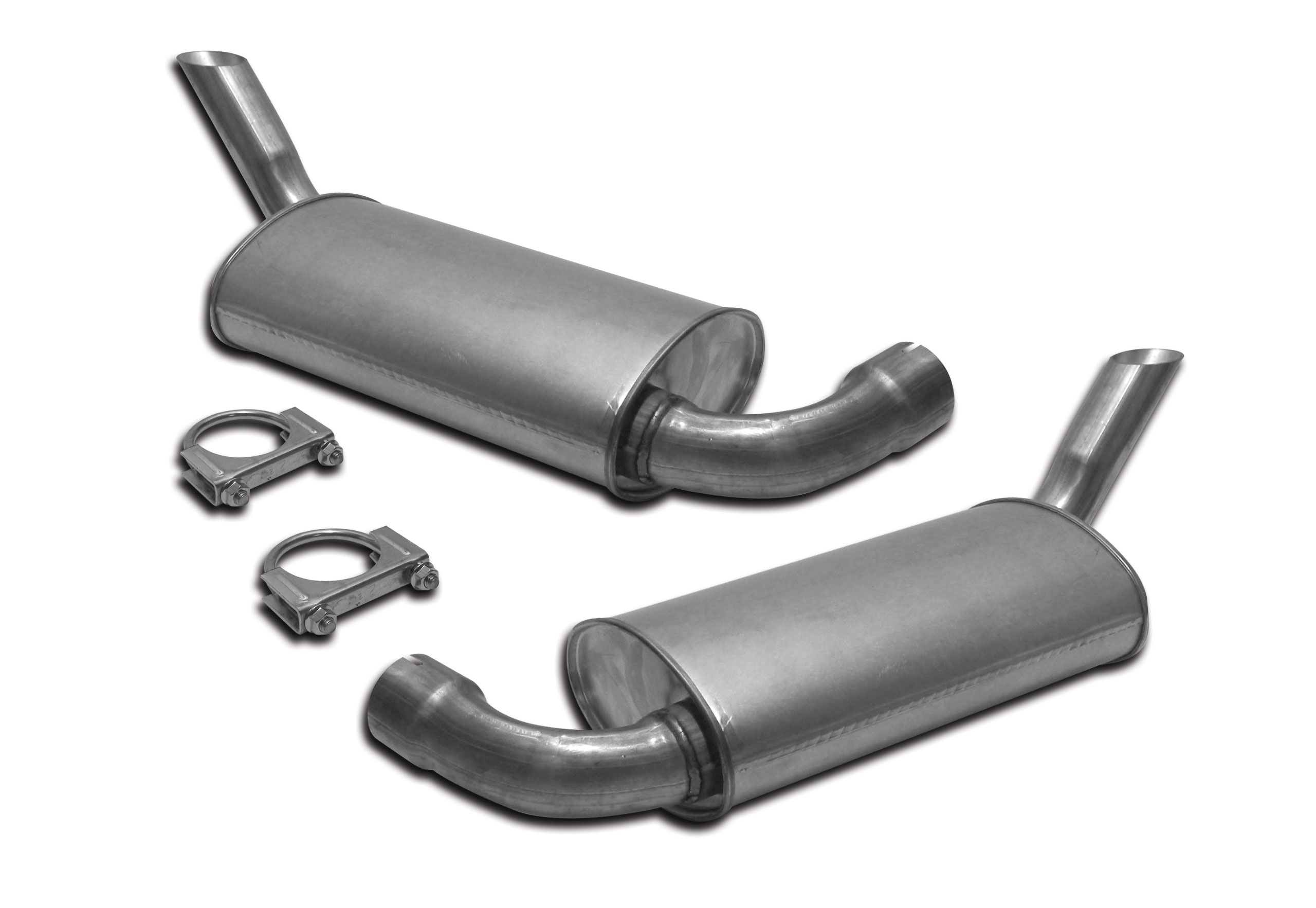 1978-1982 C3 Corvette Mufflers 25 Inch