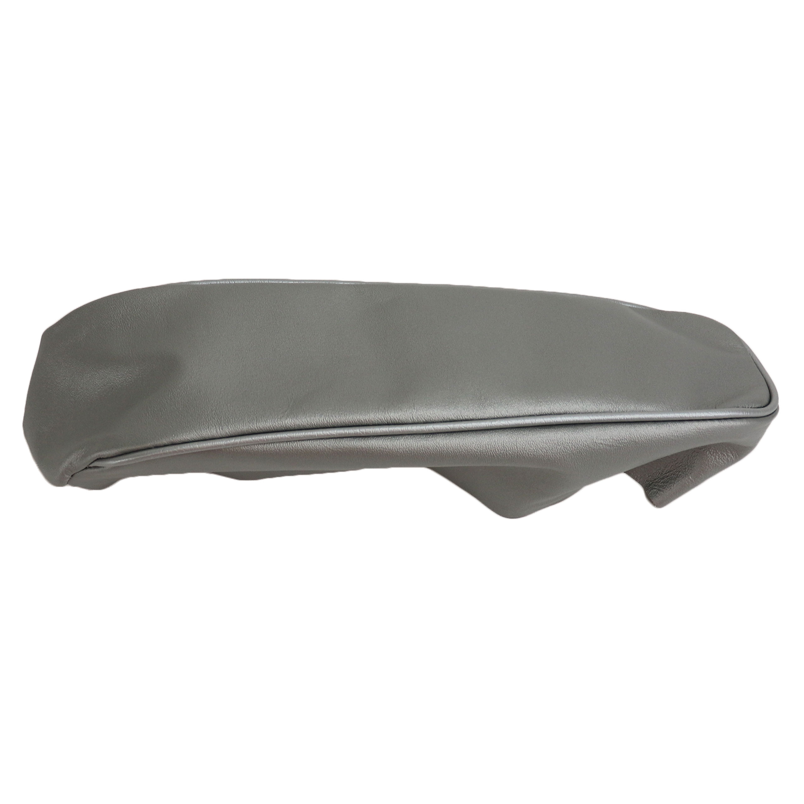 1964-1966 C2 Corvette Center Armrest Cover Silver Leather