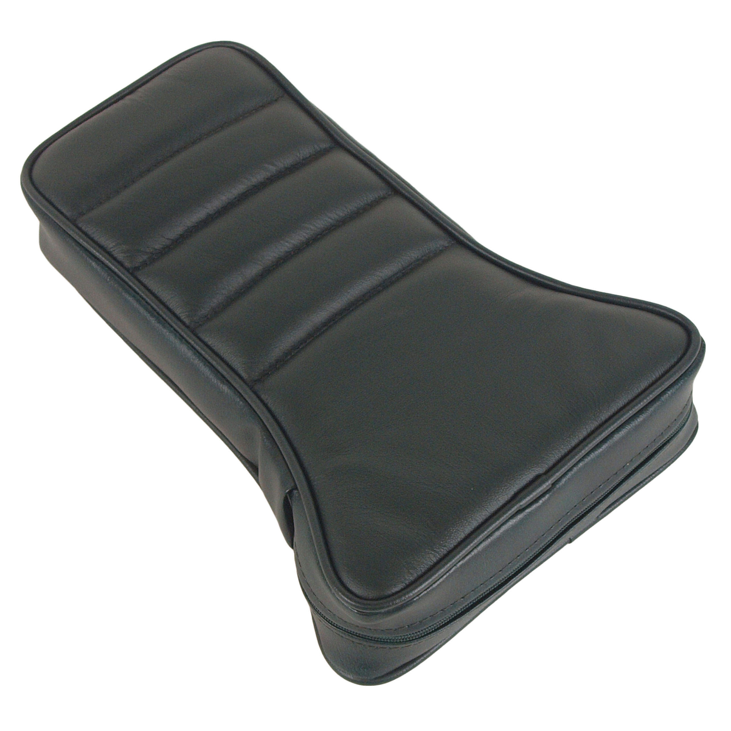 1979 C3 Corvette Reproduction Center Armrest - Green Leather W/Vinyl