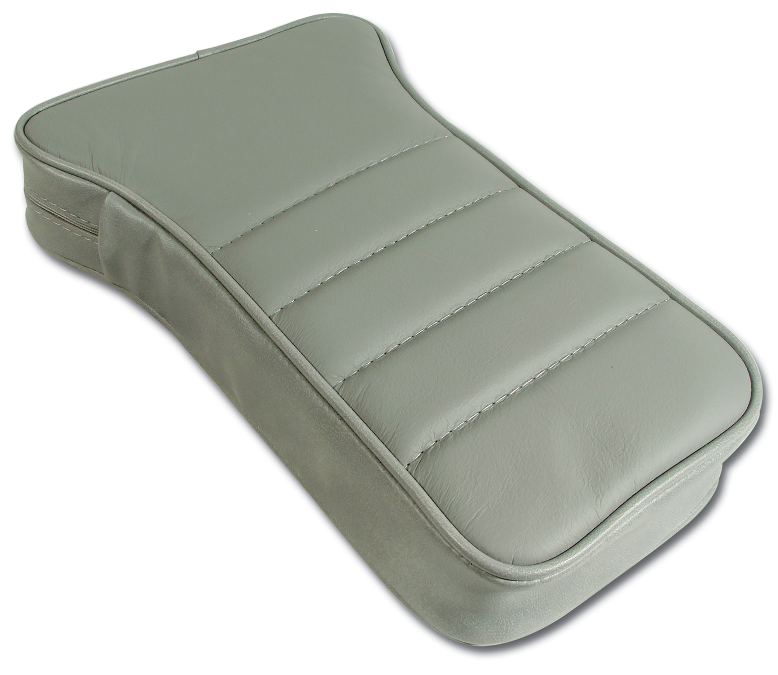 1982 C3 Corvette Reproduction Center Armrest - Gray Leather W/Vinyl