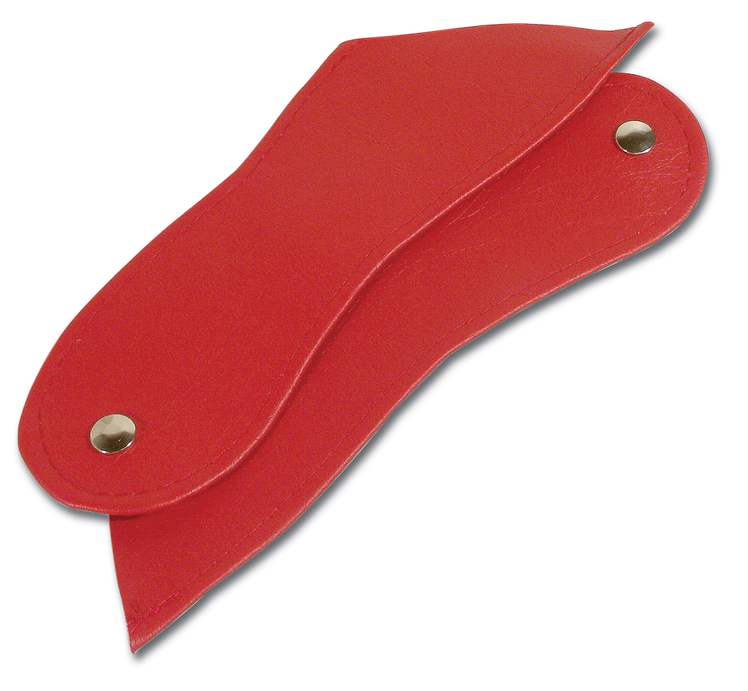 1959-1962 C1 Corvette Convertible Top Lid Tabs Red