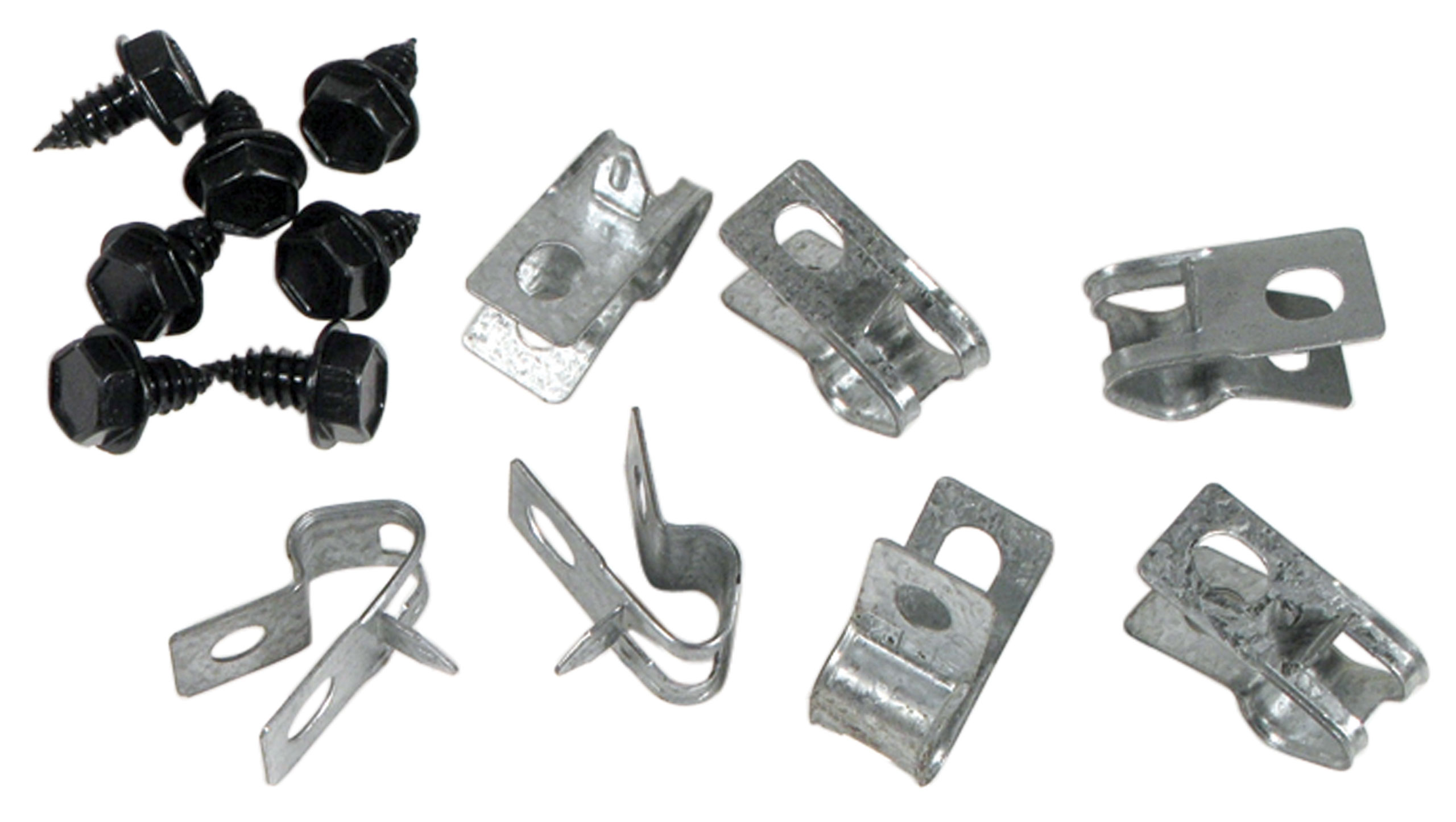 1969 C3 Corvette Fuel Line Clips - 14 Piece Set