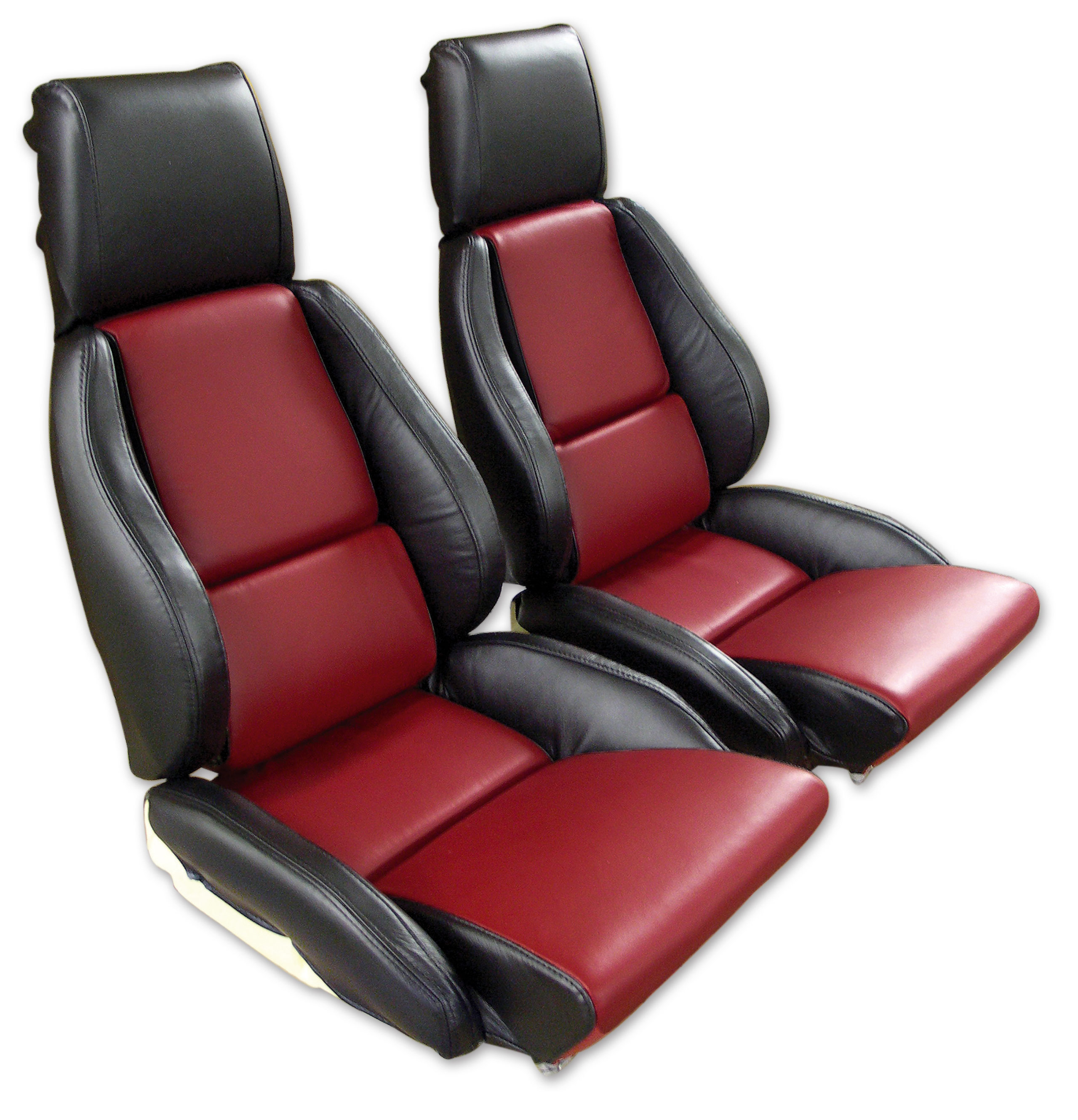 1984-1985 C4 Mounted 100% Leather Standard Seat Covers