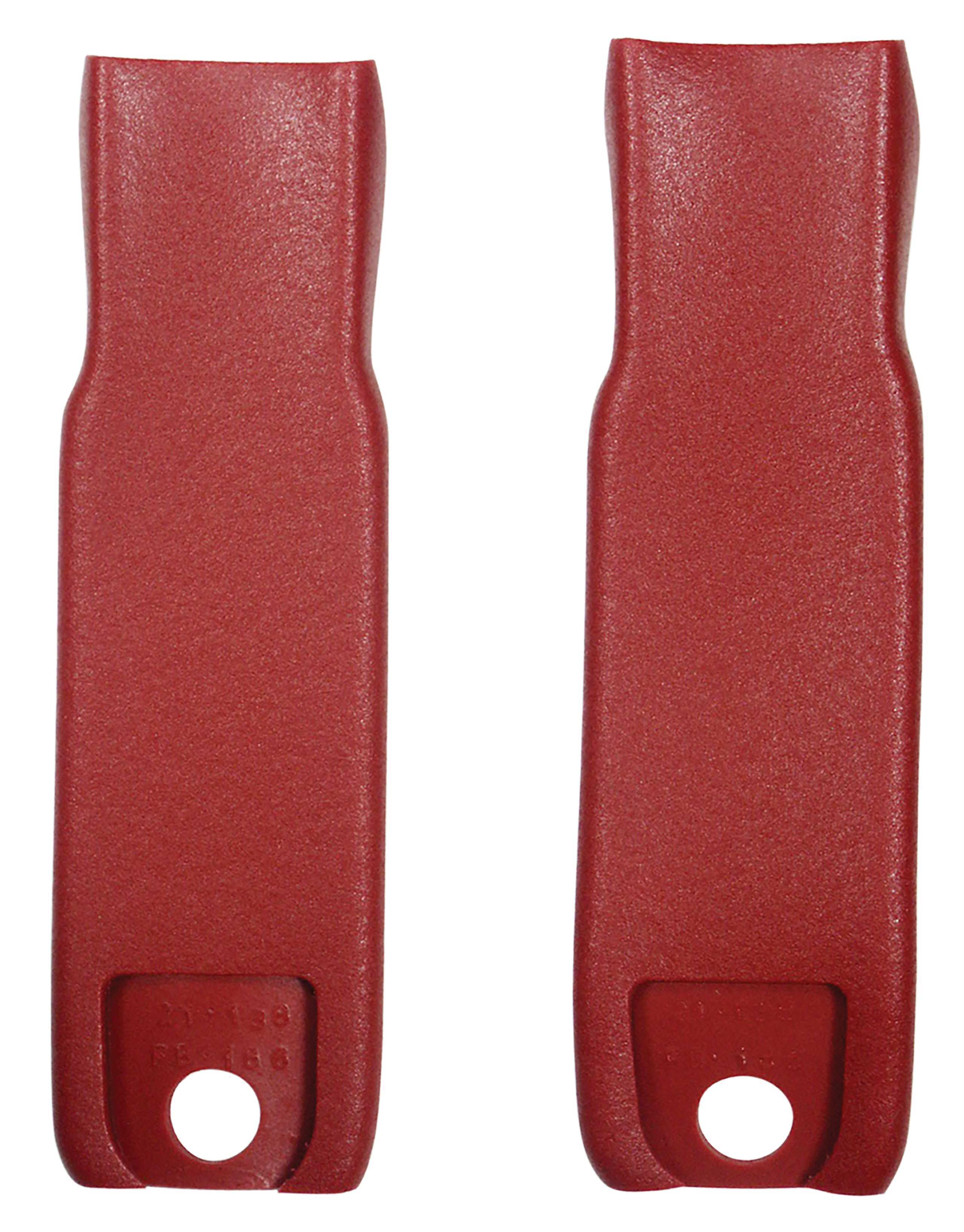 1970-1972 C3 Corvette Seat Belt Inner Sleeve Kit - Red