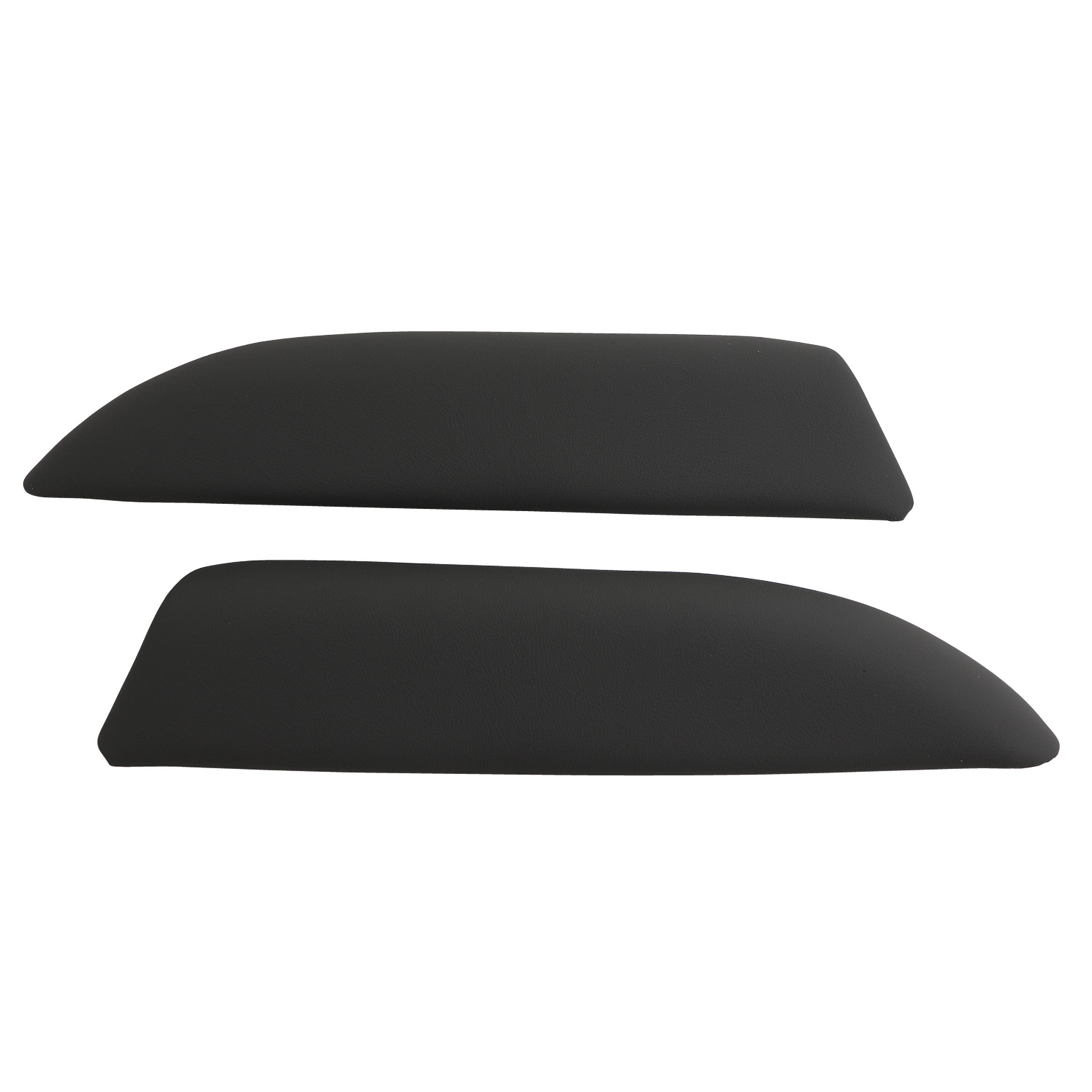 2013 C6 Corvette Leather Armrest Pads - Dark Titanium Gray