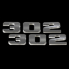 2011-2014 FORD MUSTANG 302 EMBLEM