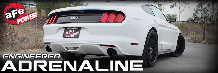 2015 Ford Mustang GT V8-5.0L Mach Force-Xp 3" Cat-Back Stainless Steel Dual Exhaust System 49-33072