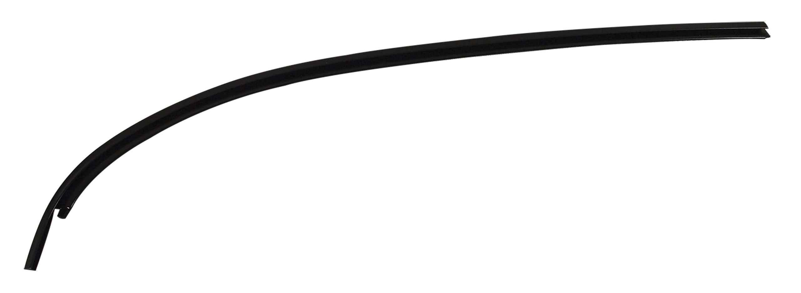 1979-1982 C3 Corvette T-Top Black Trim Molding Front Left Hand