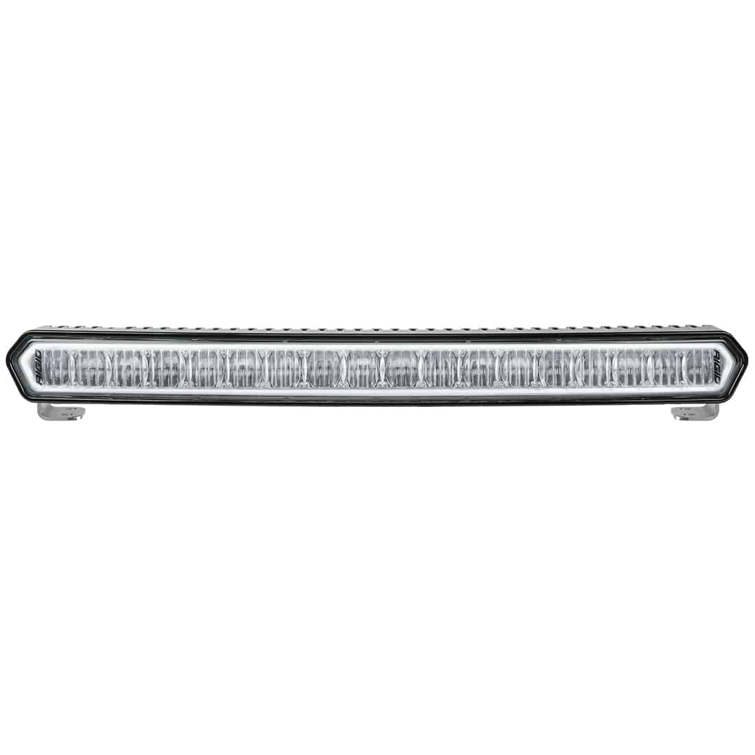 20 Inch LED Light Bar Black W/White Halo Off Road SR-L Series RIGID Lighting 63000
