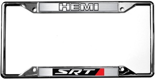 Challenger License Plate Frame - SRT