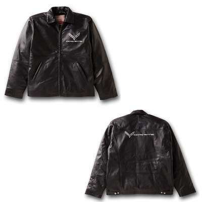 C7 Corvette Leather Lambskin Fashion Jacket - RPIDesigns.com