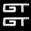 2005-2010 FORD MUSTANG GT EMBLEM SET