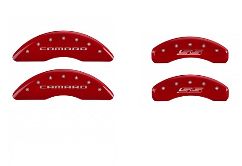 6th Gen Camaro Red SS MGP Caliper Covers